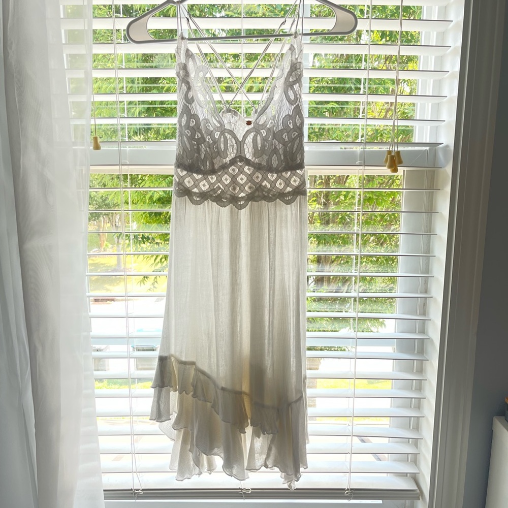 Free People Adella Slip dress